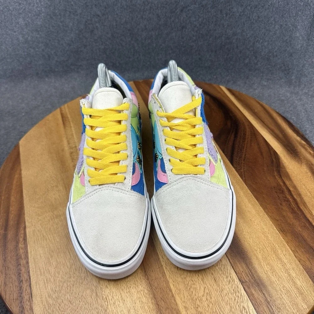 Vans Off the Wall Simpsons Bouviers Shoes Old Skool Skating Sz 7 Mens Womens 8.5